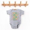 The Juniper Shop SmileyWorld Smiley Clover Daisy Baby Short Sleeve Bodysuit - 2 of 4