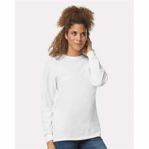 EG PRO Men Long Sleeve T Shirt with Rib Cuffs Ultra Cotton Women Shirts - 1 of 4