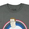 Seven Times Six King of the Hill T-Shirt Men's Hank I'll Tell You Whut Short Sleeve Tee Grey - 3 of 4