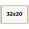 PosterPalooza | Classic Modern Yellow Picture Frame - UV Acrylic, Backing Board, Hanging Hardware Included - 2 of 4