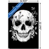 Trends International Episodic Drawing - Floral Skull Unframed Wall Poster Prints - 3 of 4