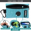 PetAmi Dog Waste Bag Holder for Leash, Puppy Waste Dispenser Walking Travel Camping, Treat Pouch Pet Supplies Must Have - 2 of 4