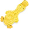 Link Active Crinkle Dog Toy for Small, Medium, and Large Breeds, Cute No Stuffing Duck with Soft Squeaker (2 Pack) - 3 of 4