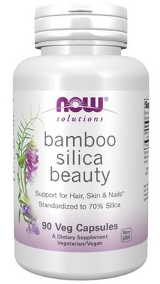 Bamboo Silica Beauty by Now Foods  -  90 VegCap