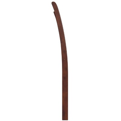Savannah Walnut Queen Solid Wood Headboard with USB Charger