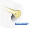 LunaLulinlk Toilet Paper Holder Wall Mount,Brushed Gold Toilet Paper Roll Holder for Bathroom - 4 of 4