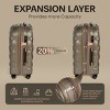 New York XPress 20''+14''Carry On Luggage Hardshell Expandable Suitcase w/Spinner Wheels and TSA LOCK,2 Piece Luggage Set - 2 of 4