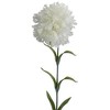 Allstate Floral Single Carnation Artificial Floral Stem Spray - 24" - White - 2 of 2