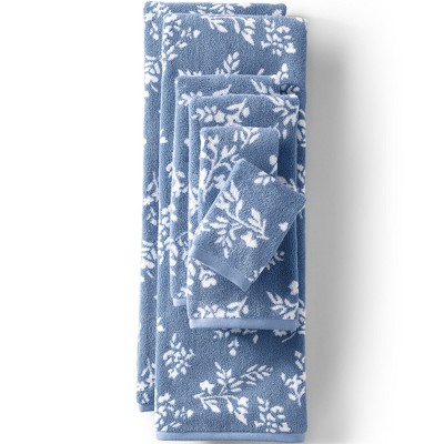 Lands' End Cotton Jacquard Towel Set