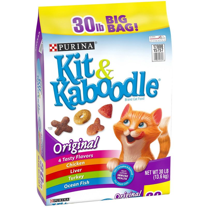 Kit & Kaboodle Original Adult Complete & Balanced with Chicken Flavor Dry Cat Food, 5 of 9