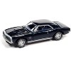 1967 Chevrolet Camaro SS Royal Plum Metallic & 1972 Chevrolet Vega Stinger Dark Green Met.1/64 Diecast Cars by Johnny Lightning - 4 of 4