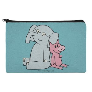 Hidden Pigeon Elephant Piggie Makeup Cosmetic Bag Organizer Pouch - 1 of 4