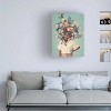 Canvas Wall Art - Frank Moth  'Thank God It's Spring' Wall Art for Living Room, Bedroom, or Office Décor by Trademark Fine Art - 3 of 4