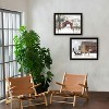 2Piece Vignette Sleigh Ride to Grandma's Black Framed Wall Art for Living Room, Bedroom Wall Art Print for Home Decor by Billy Jacobs - 2 of 4