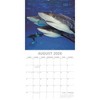 2026 Square Wall Calendar, Sharks, 16-Month Animals Theme with 180 Reminder Stickers (12x12 In) - 3 of 4