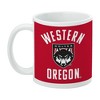 Western Oregon University Wolves Logo Ceramic Coffee Mug Novelty Gift Mugs for Coffee Tea and Hot Drinks 11oz White - 3 of 4