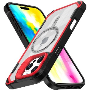 Nakedcellphone Clear Cam-Stand Case for iPhone 16 Pro Max - Compatible with MagSafe - 1 of 4
