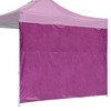 InstaHibit Sidewall Block Out UV50+ Fit 10x10Ft Pop up Canopy 1 Piece Patio - 2 of 4