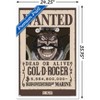 Trends International One Piece - Gol D Roger Wanted Poster Framed Wall Poster Prints - 3 of 4