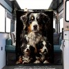 Australian Shepherd Dog Print Flannel Blanket, Ideal Gift for Christmas, Birthday, and Family Holidays, Christmas Gift. - 2 of 4