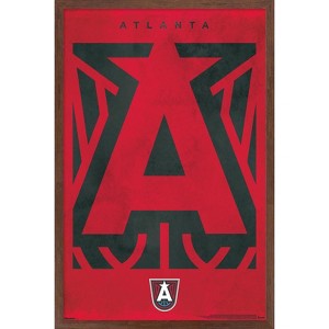Trends International WNBA Atlanta Dream - Logo 25 Framed Wall Poster Prints - 1 of 4