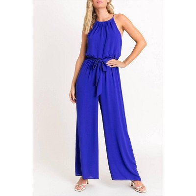 Women's Halter Neck Jumpsuit - LUSH