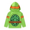 Nickelodeon Teenage Mutant Ninja Turtles TMNT Michelangelo Boys Long Sleeve Hooded Shirt for Big Kids - 3 of 4