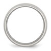 Black Bow Jewelry 7mm Stainless Steel Polished Domed Comfort Fit Band - 2 of 4