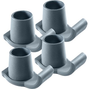 Walker Skis Glides – 4 Pack Durable Walker Accessories for Seniors – Smooth & Easy Mobility for Folding Walkers MedicalKingUsa - 1 of 4