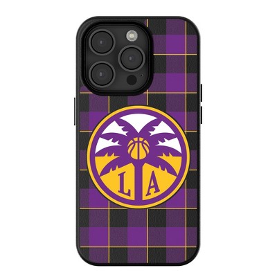 Keyscaper WNBA Plaid MagSafe Compatible Cell Phone Case for Apple iPhone