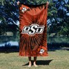 NCAA Oklahoma State Cowboys Tie Dye Beach Towel 30 x 60 inches - 4 of 4