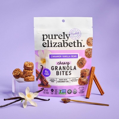Purely Elizabeth Cinnamon Vanilla Bean Granola Bites - 7oz