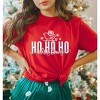 Simply Sage Market Women's Sleigh Ho Ho Ho Short Sleeve Graphic Tee - 2 of 4