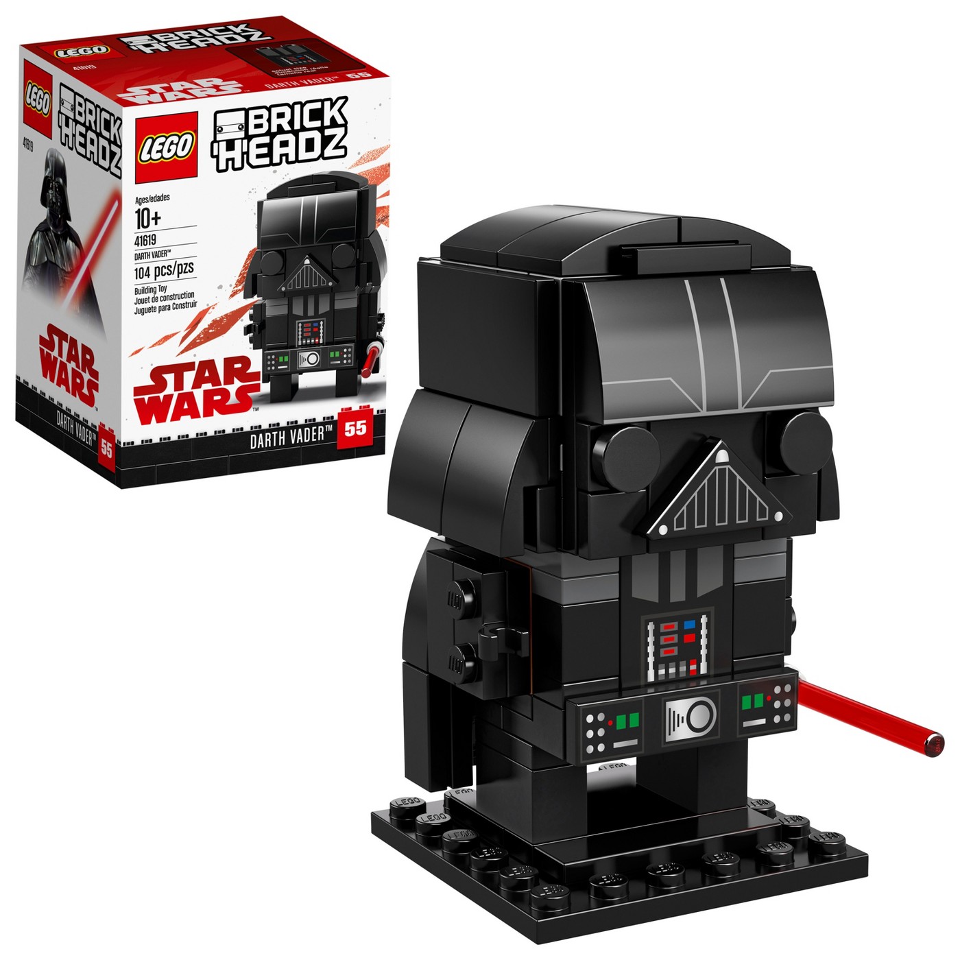 LEGO BrickHeadz Star Wars Darth Vader 41619 - image 1 of 6