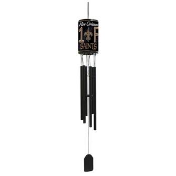 NFL Wind Chime, #1 Fan with Team Logo - New Orleans Saints