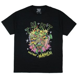 Teenage Mutant Ninja Turtles Men's Mutant Mayhem Graphic Print T-Shirt Adult - 1 of 3