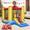 Costway Inflatable Bouncer Kids Bounce House Jumping Castle Slide with 480W Blower - 2 of 4