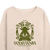 Women's - Star Wars - Yoda Yoga Lightweight French Terry Wide Neck Long Sleeve Shirt - 2 of 4