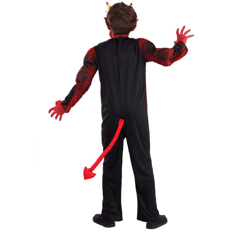 HalloweenCostumes.com Boy's Brawny Devil Costume, 4 of 9