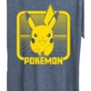 Women's - Pokémon - Retro Synthwave Pikachu Short Sleeve Graphic T-Shirt - 2 of 4