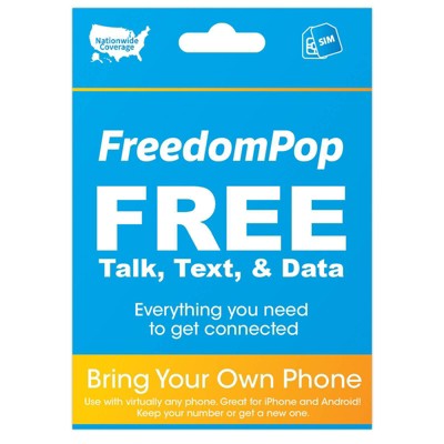 FreedomPop Voice SIM Kit Starter Kit