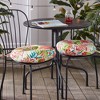 Kensington Garden 2pc 15"x15" Outdoor Seat Cushions - 2 of 4