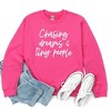 Simply Sage Market Women's Graphic Sweatshirt Chasing Dreams and Tiny People - 3 of 3
