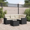 vidaXL Garden Sofa Set Black PE rattan Large Modular Garden Sofa Set - 2 of 4