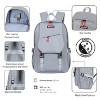DUKAP Delray Executive Backpack for Laptops upto 15.6'' - Gray - 2 of 4