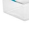 Sterilite Plastic 15 Quart Stacking Storage Box Container with Latching Lid for Home, Office, Workspace, and Utility Space Organization, 48 Pack - image 4 of 4