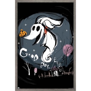 Trends International Disney Tim Burton's The Nightmare Before Christmas - Ink Good Boy Framed Wall Poster Prints - 1 of 4