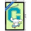 Trends International Hello Kitty and Friends: 24 College Letter - Cinnamoroll Framed Wall Poster Prints - 3 of 4