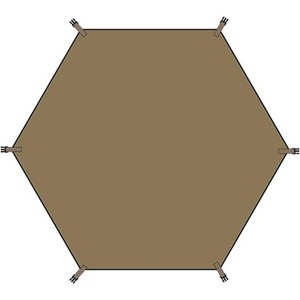 Naturehike Cloud Boundar Ground Sheet — Tent Accessory for Camping Sun Shelter - 1 of 4