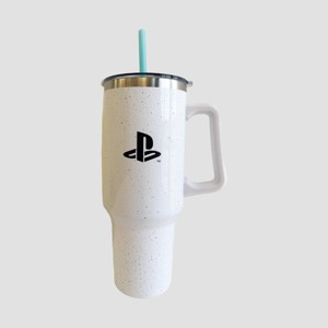 PlayStation Classic Icons 40 oz. Tumbler - White - 1 of 3